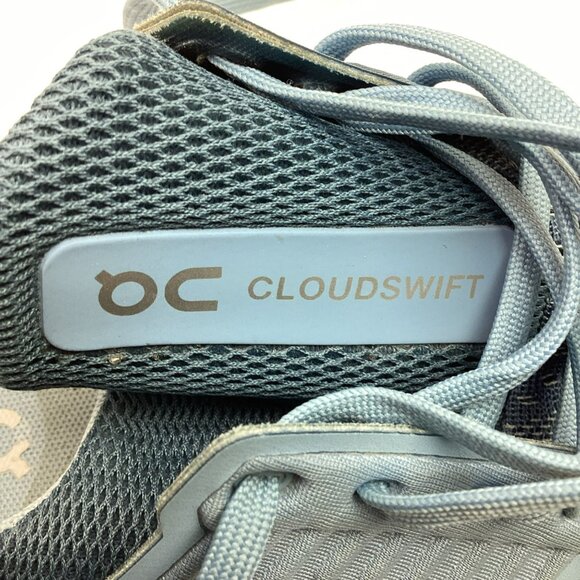 On Cloud Cloudswift Helion Womens 8 Sneakers Running Athletic Shoes Blue - Picture 12 of 14
